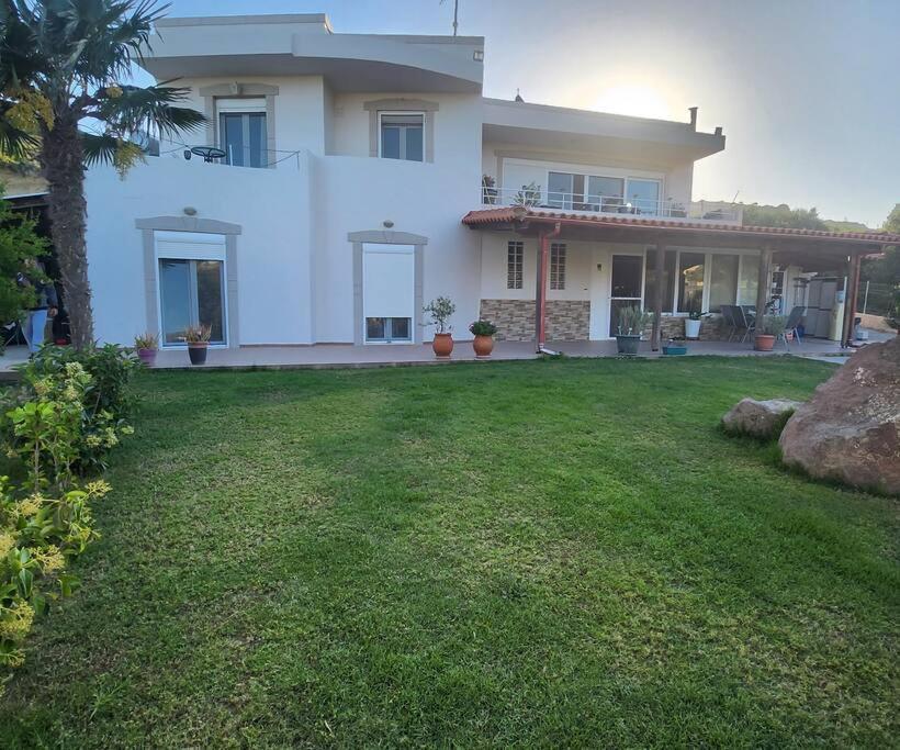 Lux House With Garden Villa Kampos  Ngoại thất bức ảnh