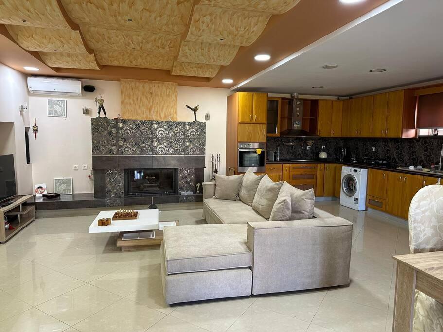 Lux House With Garden Villa Kampos  Ngoại thất bức ảnh